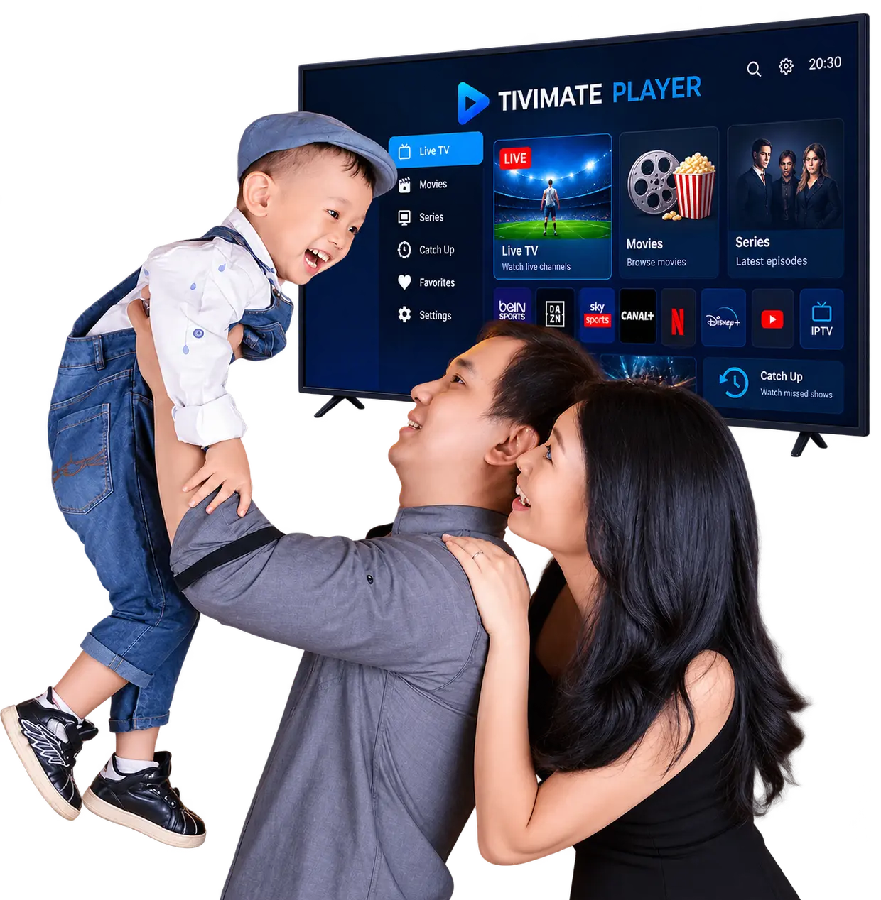 ViviMate app player interface